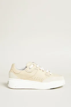 Sneakers con platform - Beige