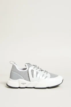 Sneakers in jersey - Grigio