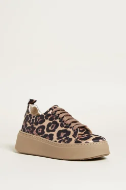 Sneakers platform animalier - Animalier