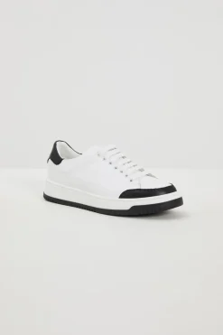 Sneakers a contrasto - Bianco Nero