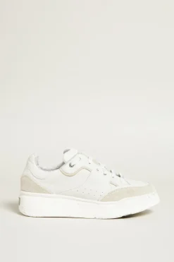 Sneakers con platform - Latte