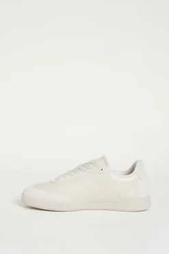 Sneakers in pelle - Bianco Grigio