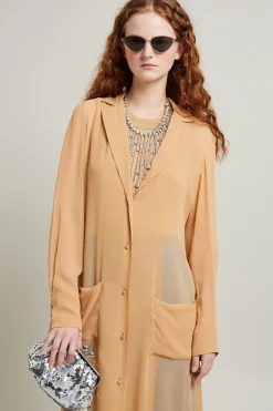 Spolverino con cintura - Beige