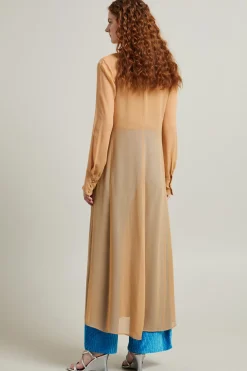 Spolverino con cintura - Beige