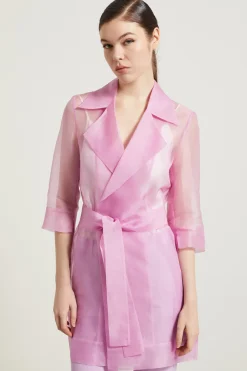 Spolverino in organza - Rosa