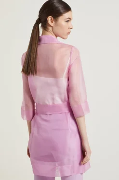 Spolverino in organza - Rosa