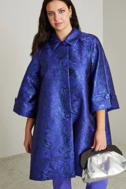 Spolverino jacquard - Viola