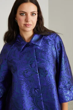 Spolverino jacquard - Viola