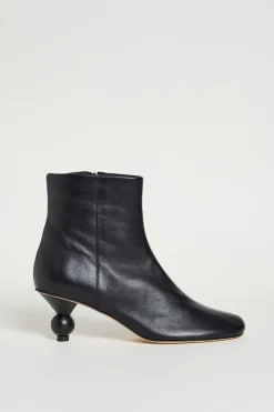Stivaletto in pelle - Nero