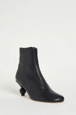 Stivaletto in pelle - Nero