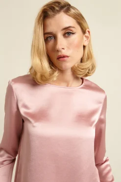Top con maniche lunghe - Rosa
