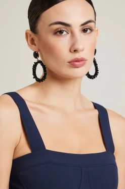 Top bustier - Blu
