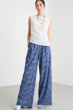 Top con coulisse - Bianco