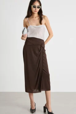 Top con strass - Bianco