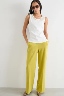 Top con strass - Bianco