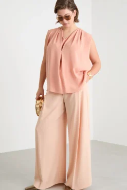 Top in cady leggero - Rosa