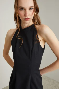 Top in cotone - Nero
