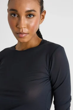 Top in jersey leggero - Blu