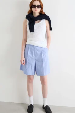 Top in maglia - Bianco