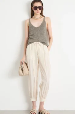Top in maglia - Grigio