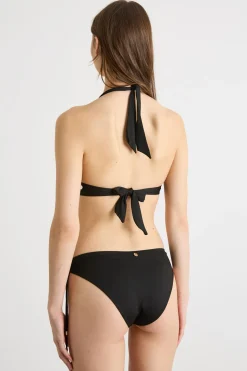 Top mare in jersey ultra sottile - Nero