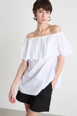 Top off-shoulder - Bianco