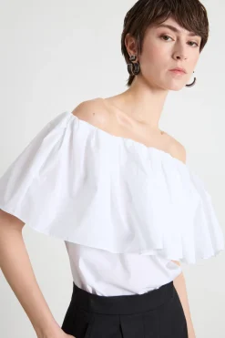Top off-shoulder - Bianco
