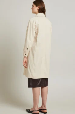 Trench con cintura - Beige Chiaro