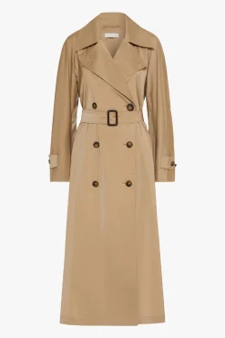 Trench in taffetà leggera - Beige