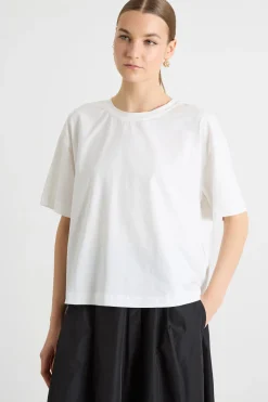 T-shirt boxy - Bianco