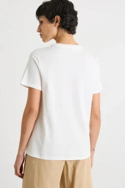 T-shirt con fantasia - Bianco