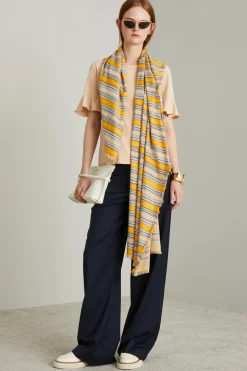 T-shirt con maniche a volant - Rosa