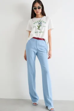T-shirt con maxi stampa - Bianco Verde