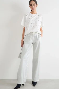 T-shirt con stampa - Bianco