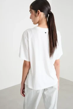 T-shirt con stampa - Bianco