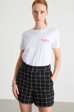 T-shirt con stampa - Bianco