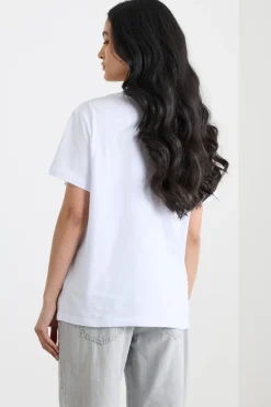 T-shirt con stampa - Bianco