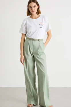 T-shirt con stampa - Bianco