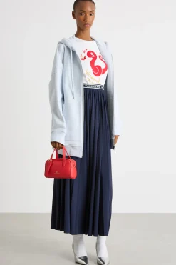 T-shirt con stampa - Bianco Rosso