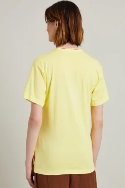 T-shirt con stampa - Giallo