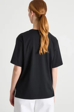 T-shirt con stampa - Nero