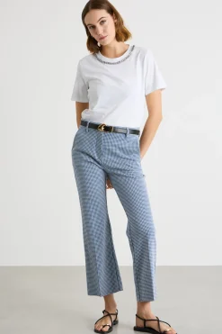 T-shirt con strass - Bianco