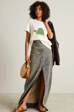 T-shirt in cotone - Bianco