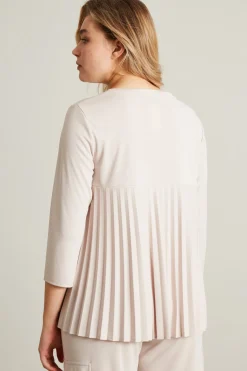 Tshirt in jersey - Beige