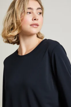 Tshirt in jersey - Blu