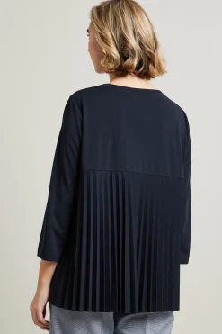 Tshirt in jersey - Blu