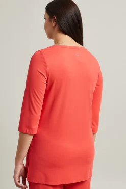 Tshirt in jersey - Corallo
