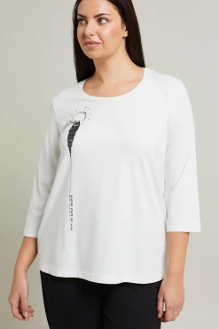Tshirt in jersey di cotone - Bianco