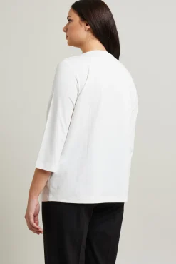 Tshirt in jersey di cotone - Bianco