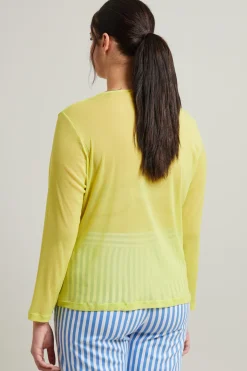 Tshirt maniche lunghe - Giallo